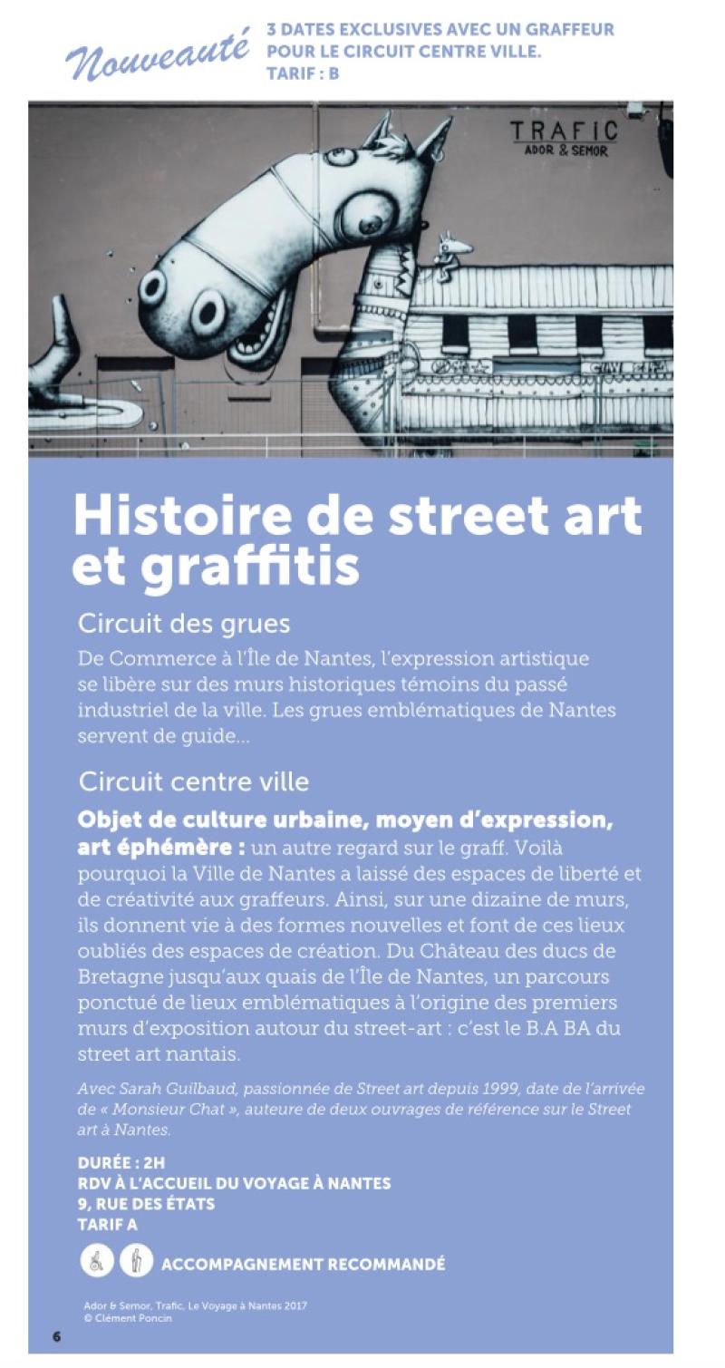 sarah guilbaud, street art, graffiti, balades, art urbain nantes, balades street art et graffiti à nantes, office du tourisme de nantes